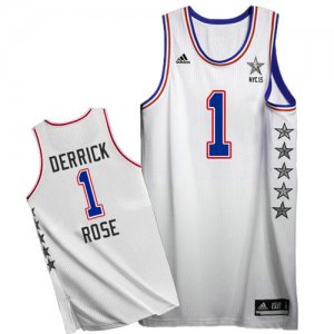 Maillot De Basket All Star 2015 East Derrick Rose 1 Blanc